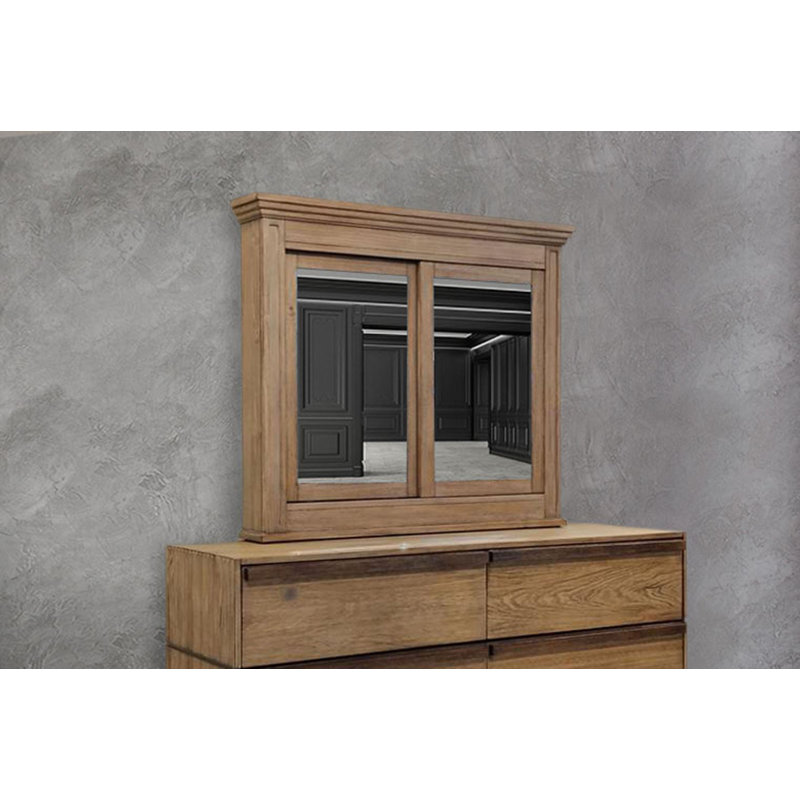 Loon Peak® Christensen Wood 44.5" x 38.75" Surface Mount Framed